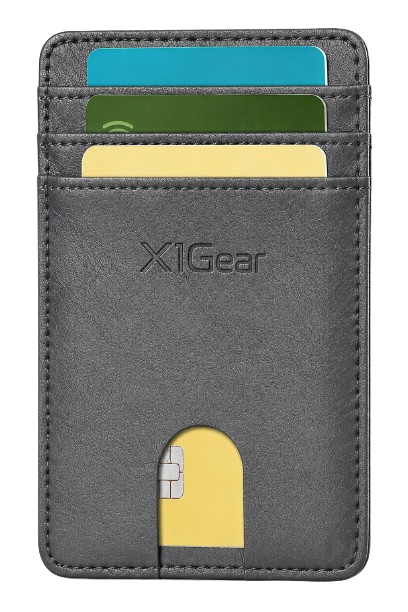 Mens Slim Wallet | Gray